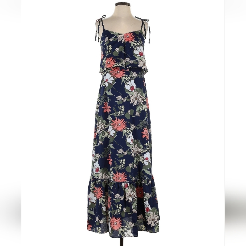 Banana Republic Floral Print Maxi Dress
